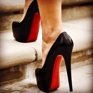 Black Christian Louboutins